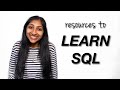 BEST resources to learn SQL || Data Science Tips and Advice