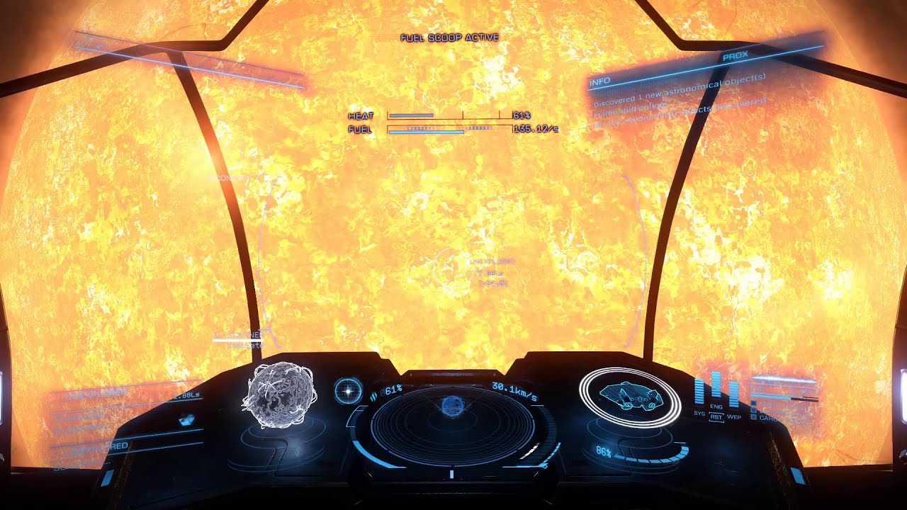 Elite Dangerous Compendium Fuel Scooping Technique 2 Scan'n'Scoop