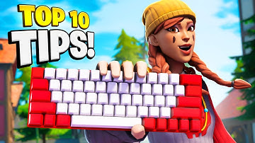 Top 10 Tips To *MASTER* Keyboard and Mouse In Fortnite (Tips and Tricks)