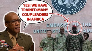 Africans React to US General Openly Admits Why America has Military Bases in Africa
