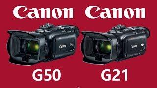 Canon VIXIA HF G50 vs Canon VIXIA HF G21
