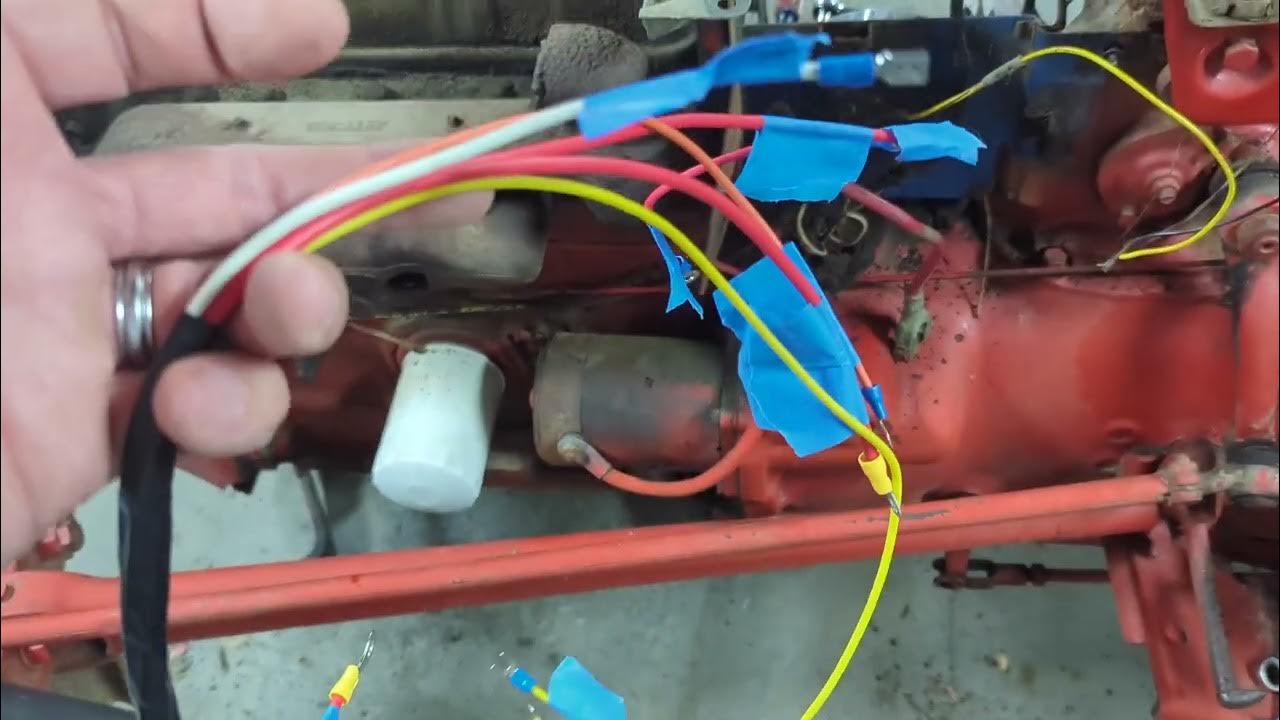 Ford 861 PowerMaster Tractor wiring so simple I can do it #E5 - YouTube