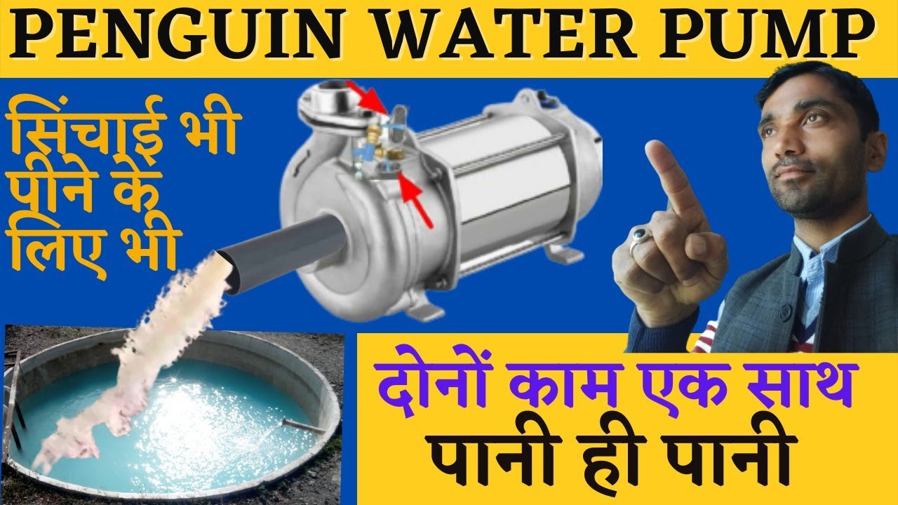 Penguin Water Pump|| 3HP Open Well Water Pump| Irrigation..