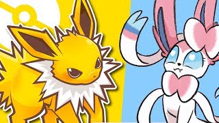 RANQUEANDO TODAS AS EVOLUÇÕES DO EEVEE DA MAIS BONITA A MAIS FEIA!! 