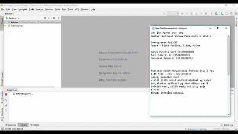 Membuat Aplikasi Volume Bangun Ruang Pada Android Studio