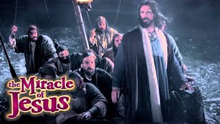 Video thumbnail of "Jesus Calms The Storm | Miracle of Jesus Christ #2"