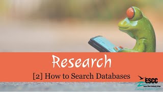 [2] RESEARCH: Databases