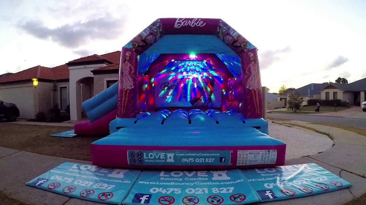 barbie inflatable house