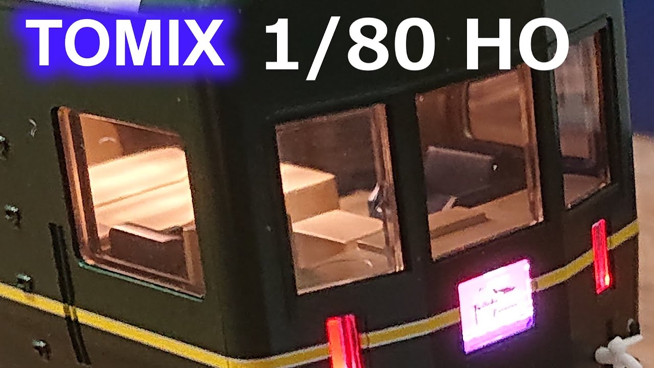 #50 トワイライトエクスプレス 24系客車 パーツ取り付け【1/80 HOゲージ 16番ゲージ 16.5mmトミックス TOMIX 鉄道模型 twilight express】