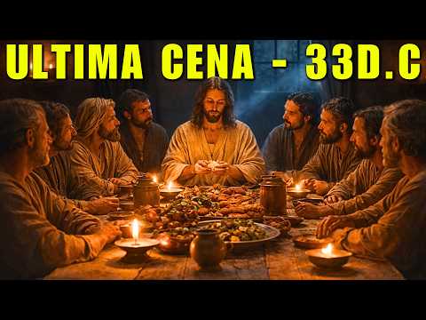 La Última Cena como NUNCA te la Contaron | Jerusalén 33 d.C. (Detalles OCULTOS)