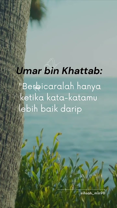 Umar bin khattab berkata: #islam #quotes