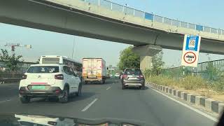 New Delhi to Gurgaon Jaipur Highway morning traffic June
