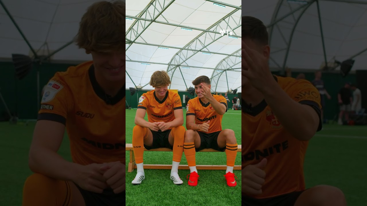 Fer and Rodrigo compete in the A-Z quiz 🇪🇸🇵🇹