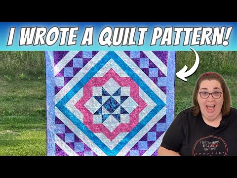 Announcing the 'Jeweled Star' quilt pattern!