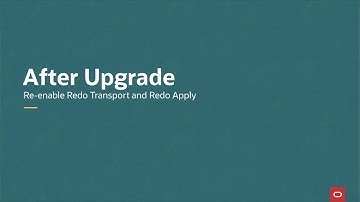 How to Upgrade with Data Guard