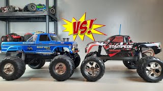 Traxxas Bigfoot vs Stampede Comparison , Which One Would You Buy?