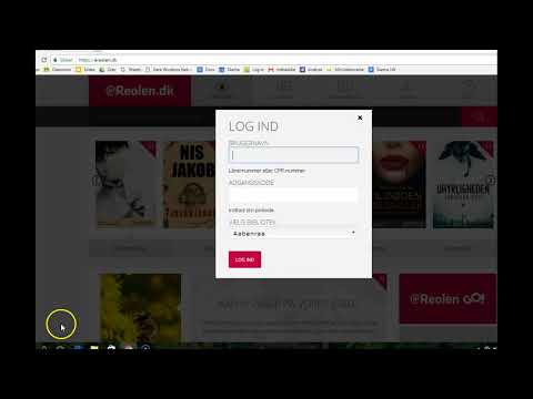 Sådan logger du ind på ereolen