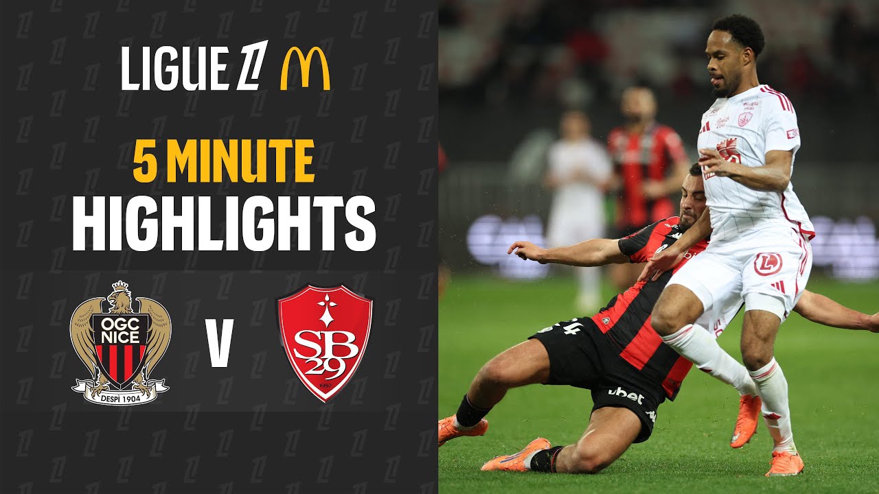 [Highlight] France Ligue 1 : นีซ vs แบรสต์ (01-02-69)