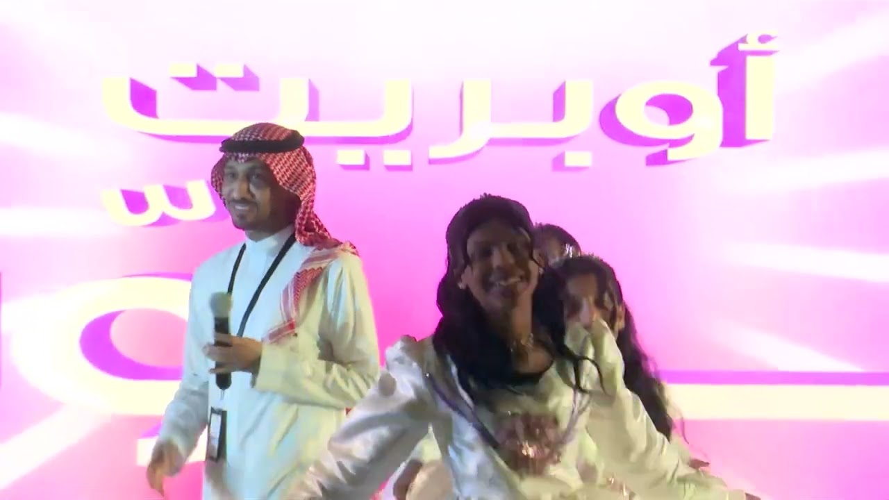 أوبريت نور مع ابراهيم ابوجبل و الزهرات في حفل السنوية 14 للقناة