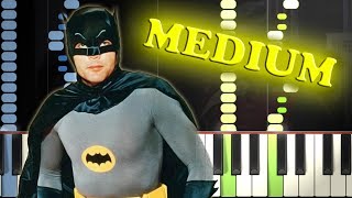 BATMAN THEME - Piano Tutorial