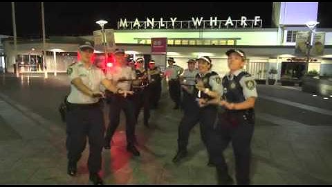 NSW Police Running Man challenge