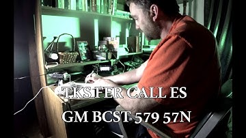 CW qso w Subtitle Captions ~ Yaesu 891