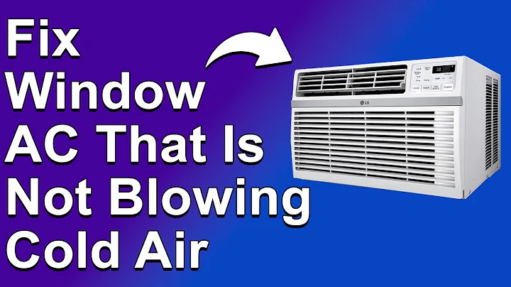 How To Fix Window AC That Is Not Blowing Cold Air (Why Is My Window AC Running But Not Cooling?)