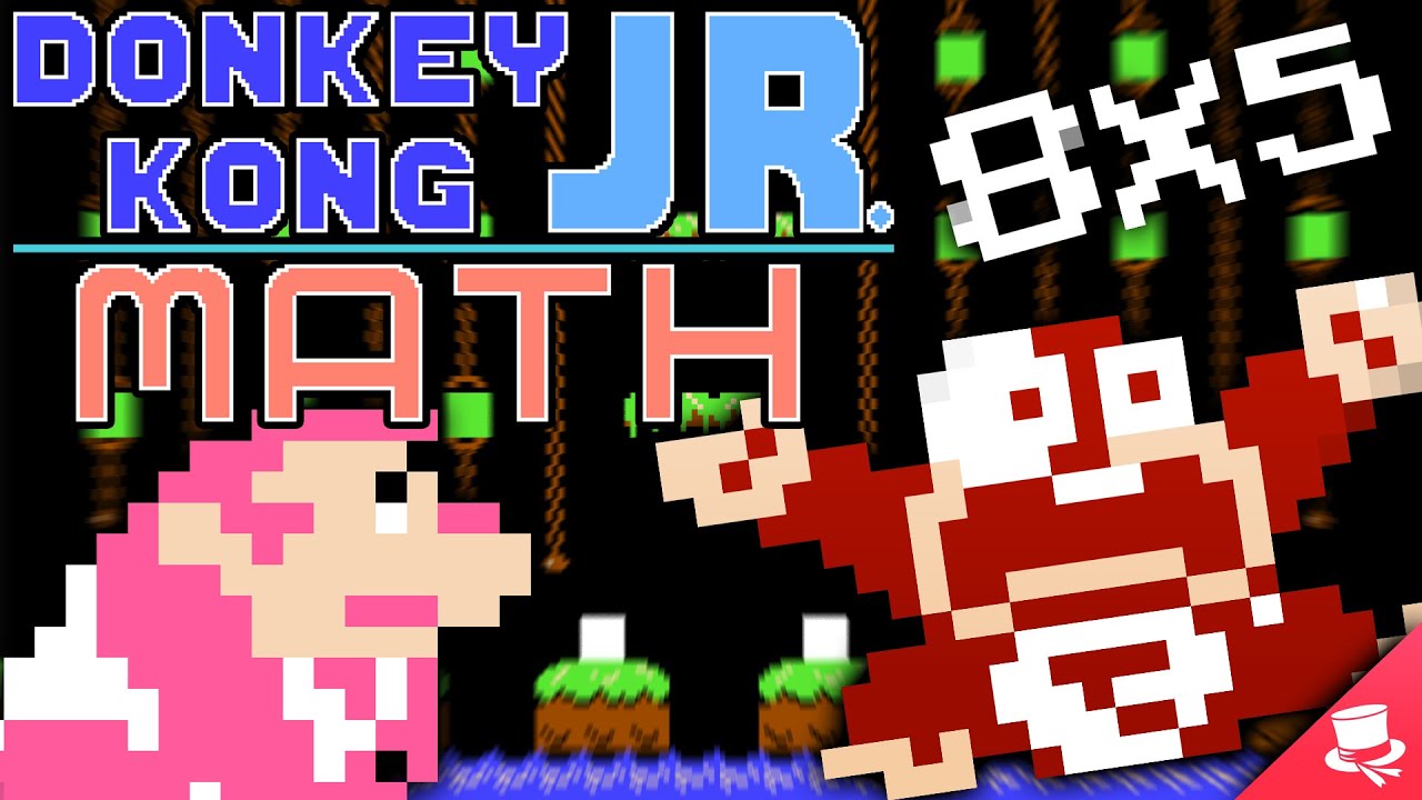 MATHS WITH DONKEY KONG? | Donkey Kong Jr. Math - YouTube