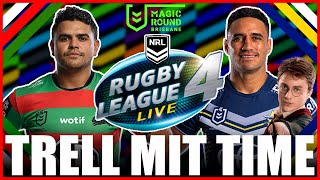 Latrell Mitchell Returns for the Rabbitohs in Tough Cowboys Magic Round Clash (NRL Round 11)