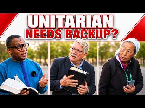 Alex Challenges a Unitarian PREACHER ft. His Wife who STEPS In to Help! | Speakers’ Corner