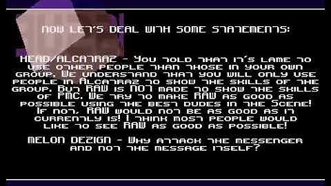 Andromeda - Raw #4 intro (1992) Amiga