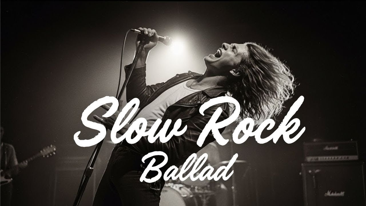 Relaxing Slow Rock Ballads | Vintage Classic Rock for Night Time
