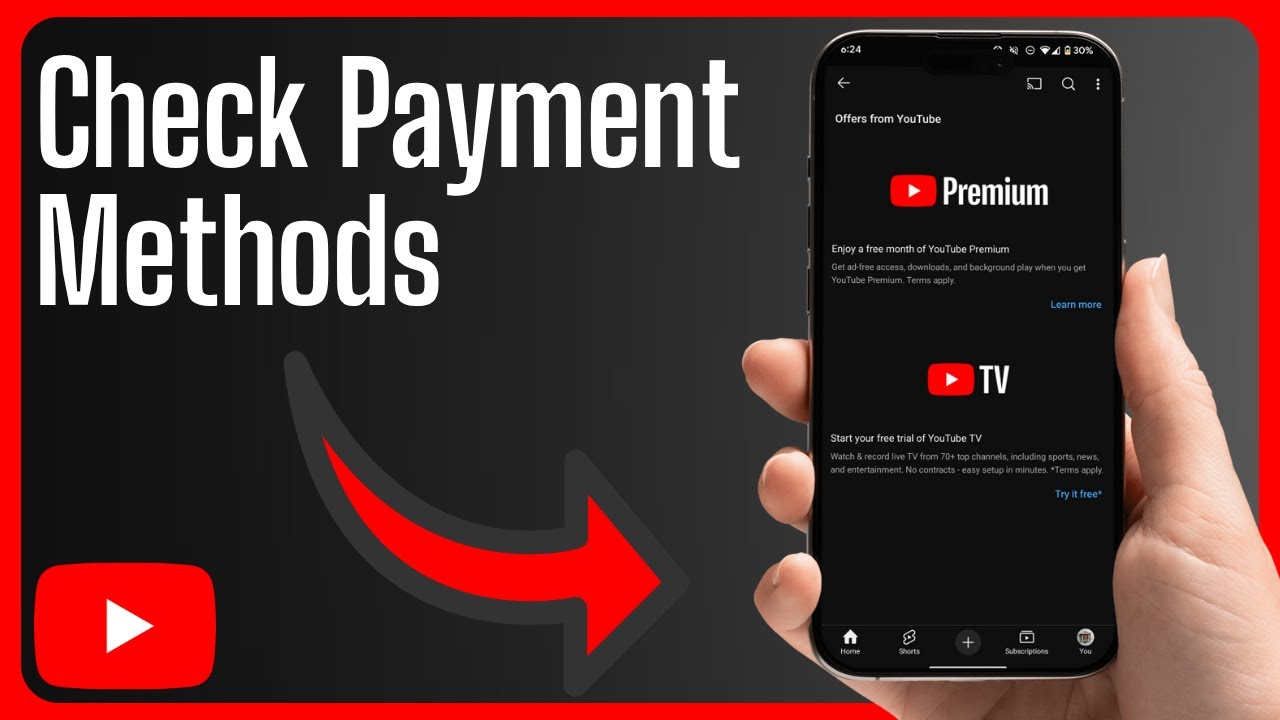 How to Check Your YouTube Payment Methods (Step By Step) - YouTube