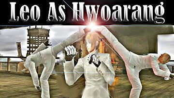 Leo With Hwoarang Moves - Tekken 6 (Requested)