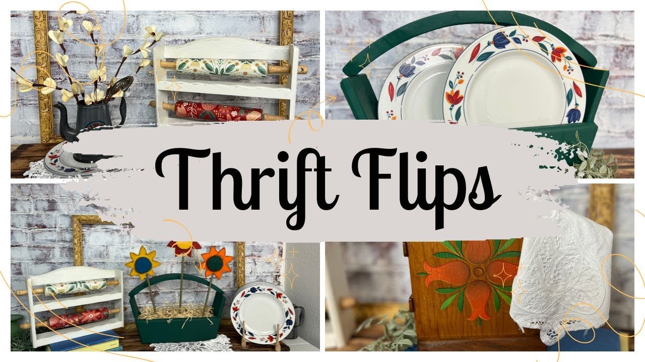 How I UP-CYCLED my THRIFT STORE FINDS into COTTAGE CORE | FOLK | FALL ...