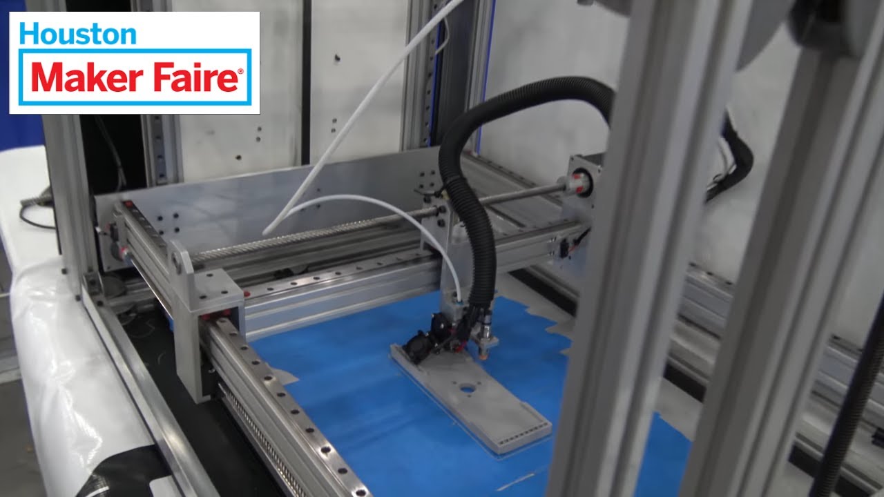 Houston Maker Faire: Workhorse 3D Printer