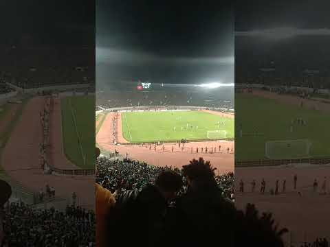 جماهير الرجاء العالمي تلهب مدرجات مركب محمد الخامس 