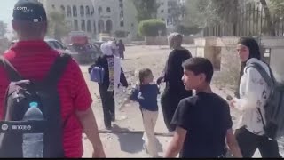 Palestinians flee northern Gaza after Israel orders 1 million to evacuate as ground attack looms
