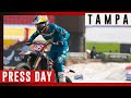 2023 Tampa Supercross | Press Day ft. Webb, Lawrence and more.