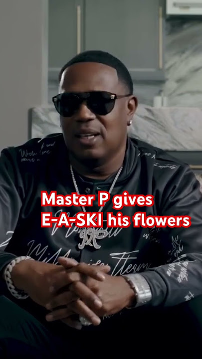 Master P gives E-A-SKI his flowers. #easki #masterp  #nolimitrecords
