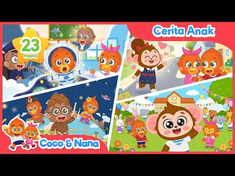 Best Kids' Story Compilation 🌈 Friendship and Dreams | Coco and Nana