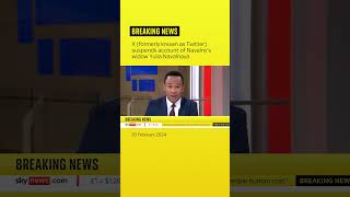 X Has Suspended The Account Of Alexeis Navalnys Widow