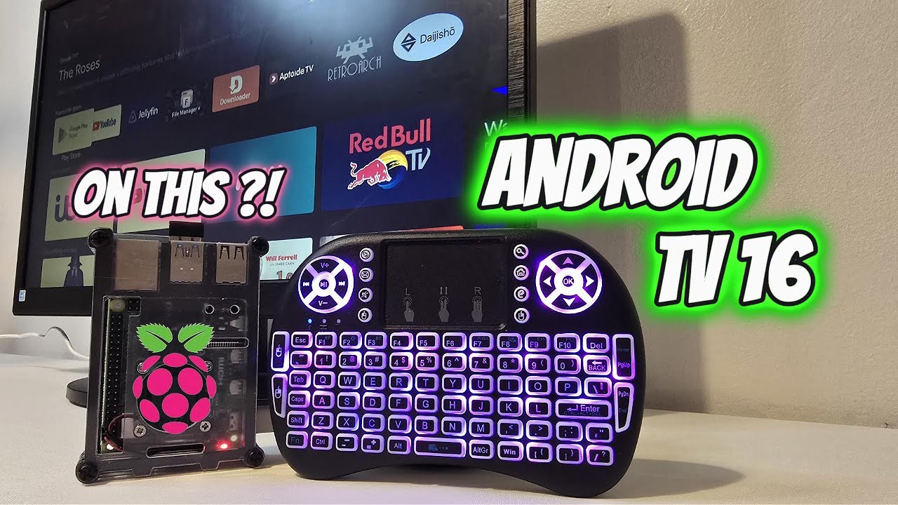 Android TV 16 на Raspberry Pi — полная настройка и игры