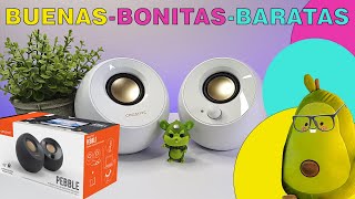 ¡BUENOS BONITOS y BARATOS¡¡ | Altavoces para PC Creative Pebble