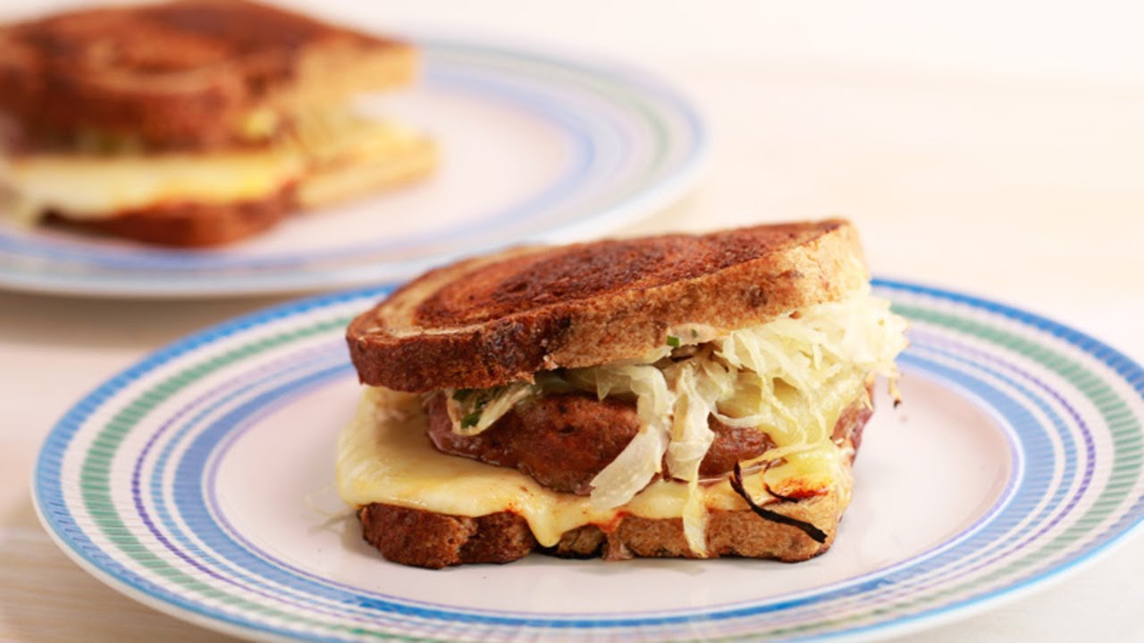 Reuben or Rachel Patty Melts | Rachael Ray Show