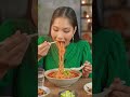 girl eating spicy noodles #food #vlog #music #shortsvideo