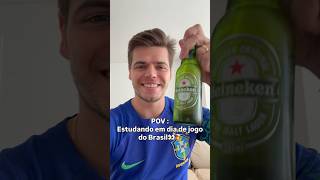Quem mais está assim pro jogo do Brasil? #estudos #brasil #copa #jogo #residencia 
