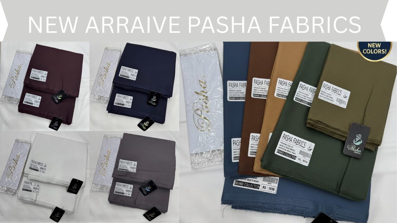 New Arivel Pasha fabrics|2026|Arain fabrics