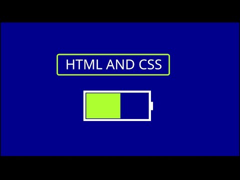 Battery Indicator Animation HTML and CSS Only || T-CodingWeb