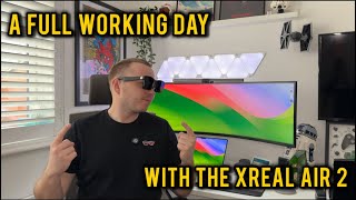 A full working day with the XREAL Air 2 Glasses